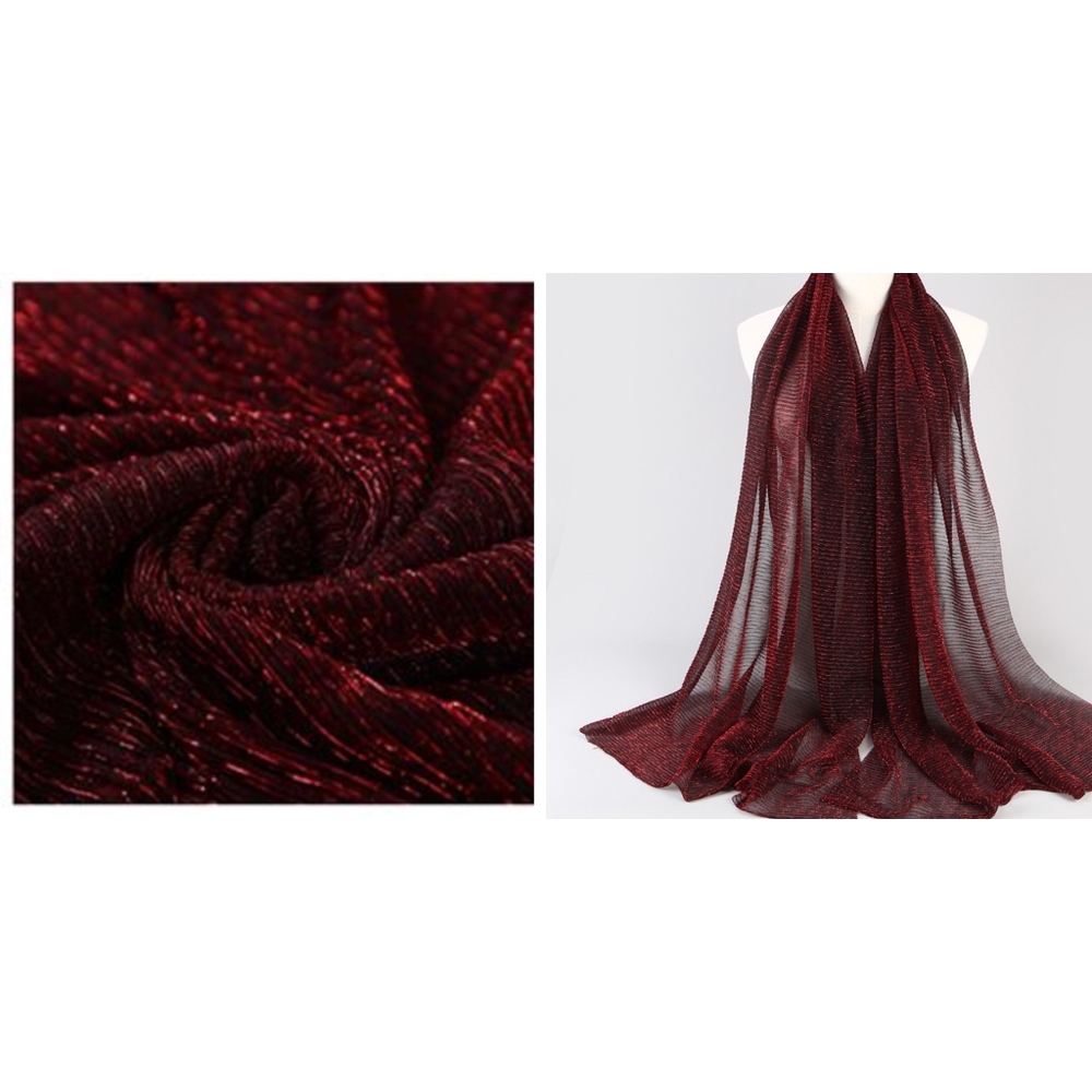 Red Scarf Hijab